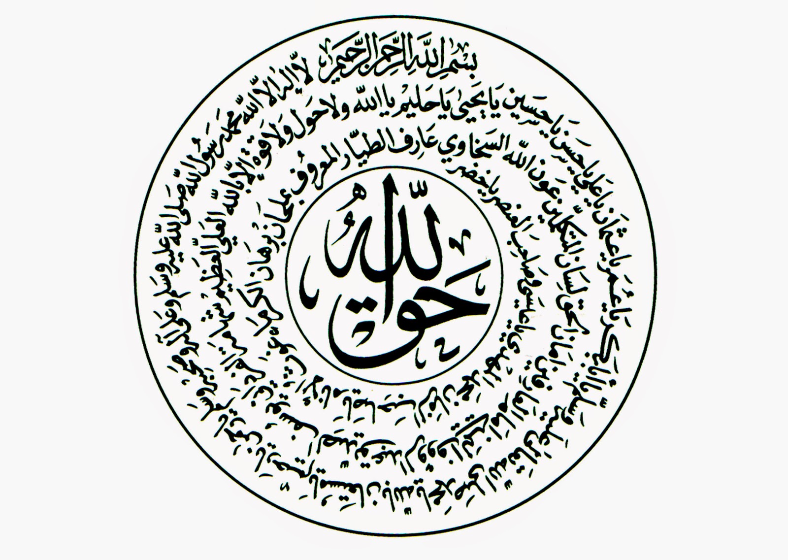 Ta'wiz Grandsyekh Abdullah al-Fa'iz ad-Daghestani 