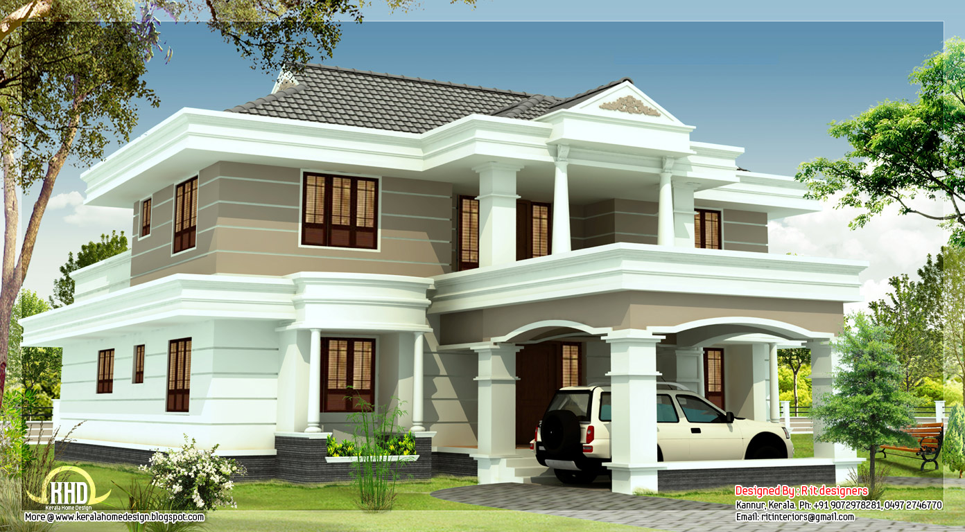 beautiful house elevation kerala home design and beautiful house 