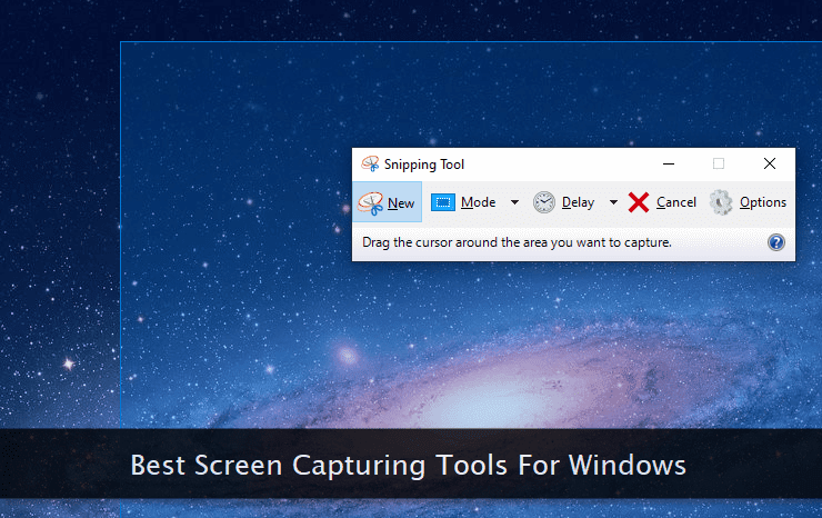 Screen capturing tool for Windows PC