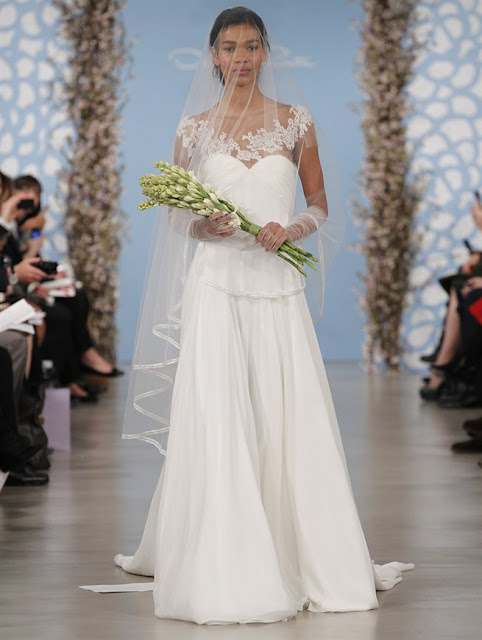 Oscar de la Renta Spring 2014 Lace Wedding Dresses