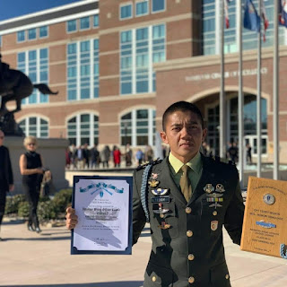 Lulus Terbaik, Kapten Teddy Dapat 3 Penghargaan di US Army Infantry School