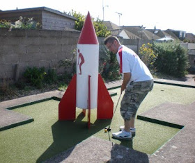 Arnold Palmer Minigolf Putting Course in Prestatyn