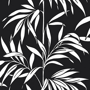 Black Bamboo wall Art