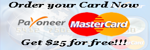 Order a Free Payoneer Master Card