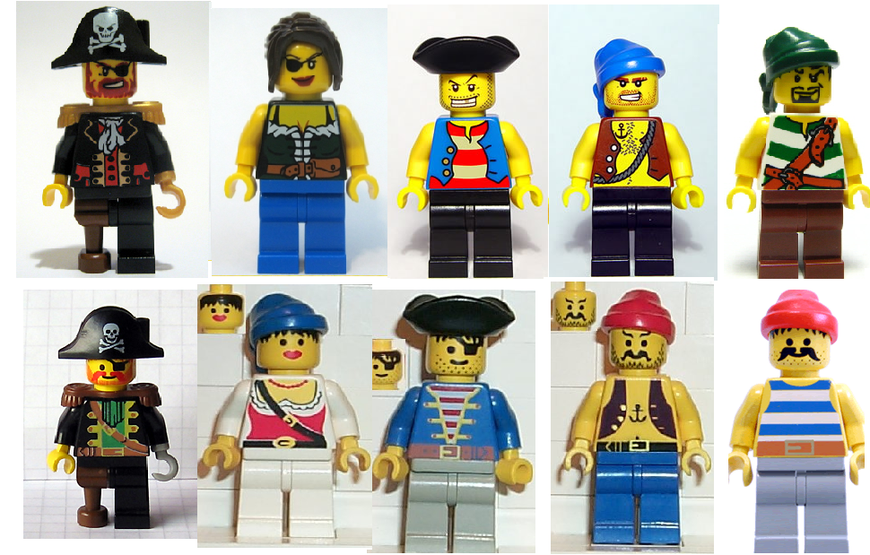 Steve's LEGO Blog: Lego Pirate Wave 5 2009 - 2010