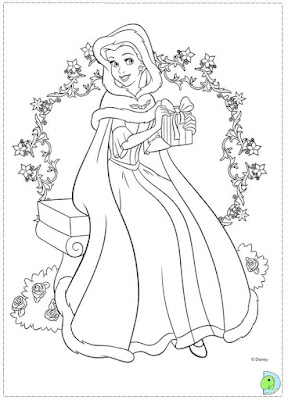 Desenhos para Colorir das Princesas Disney