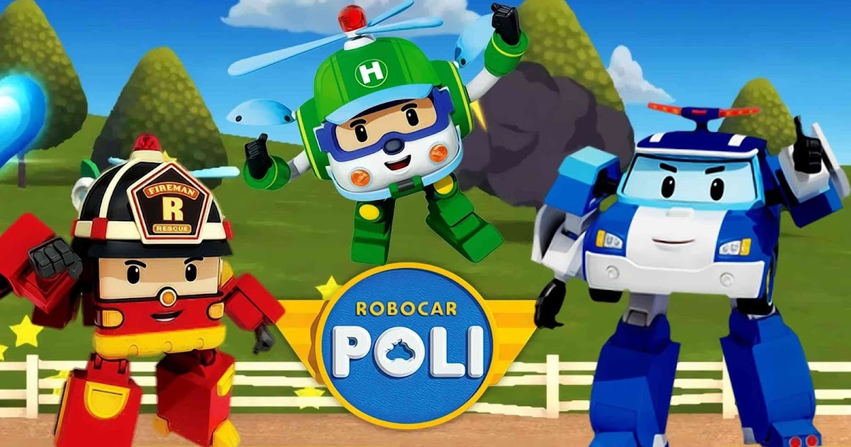 Mewarnai Gambar Robocar Poli  Mewarnai Gambar