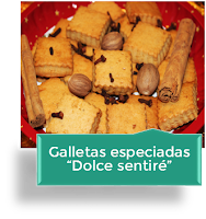 GALLETAS ESPECIADAS "DOLCE SENTIRE"