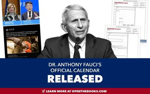 Top Secret Meetings? A Deep Dive Into Anthony Fauci's Calendar