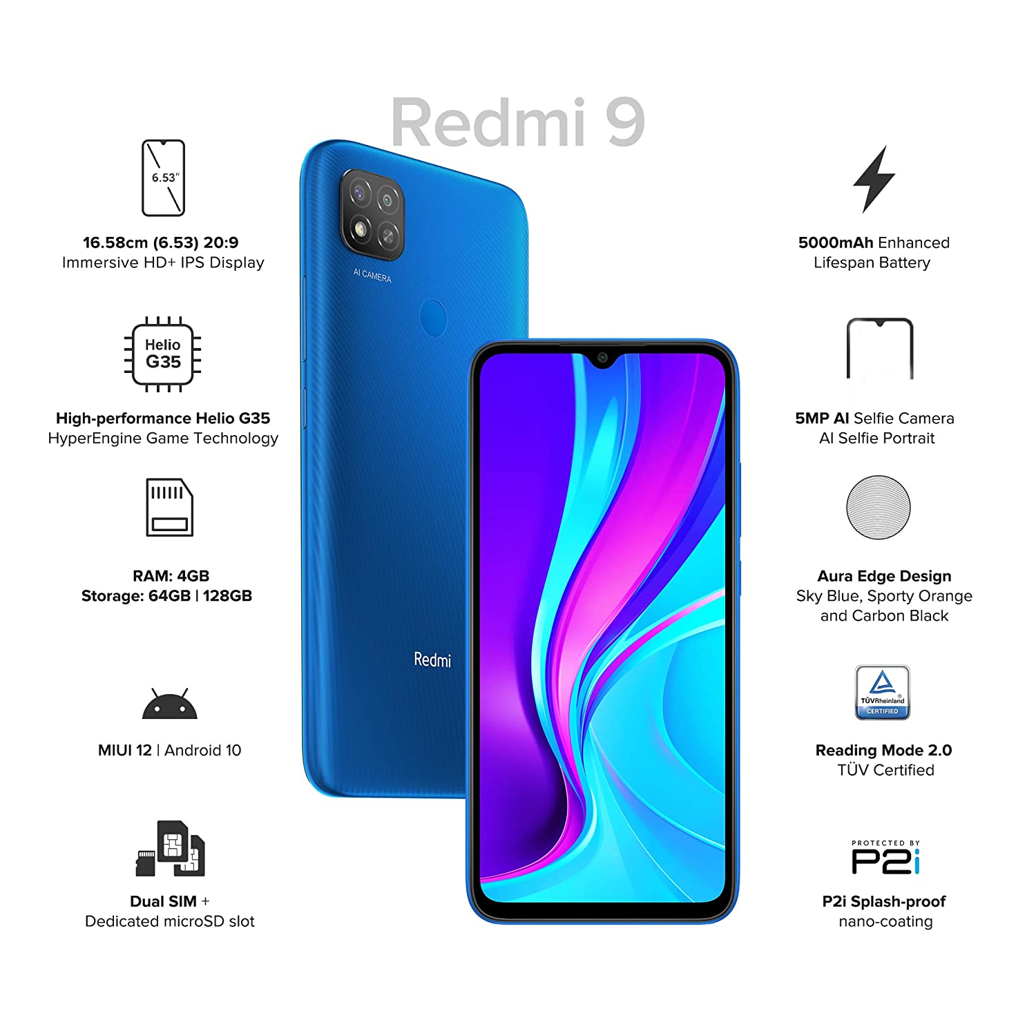 Top 5 redmi 9 phones in 2020 || Best MI phones at cheapest rate