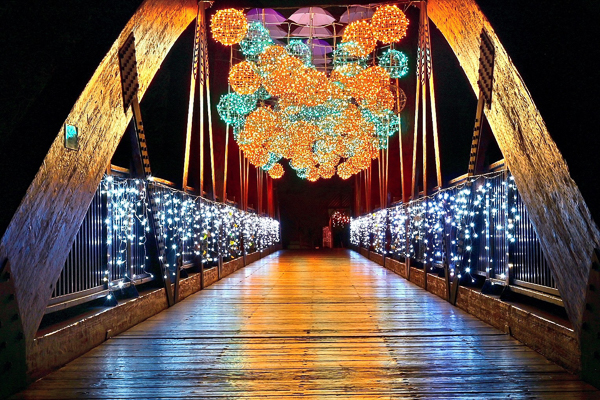 2022石岡花漾藝術燈節「幸福石岡七重奏」從聖誕節展到元宵節