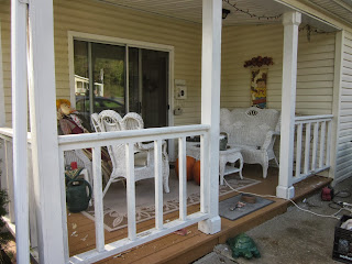 Staining and Painting porches