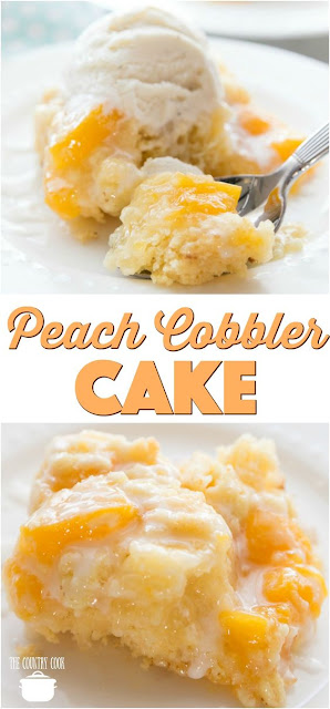 Peach Cobbler Cake Mix Recipe