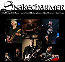 Snakecharmer nueva superbanda con Moody, Murray, Wakeman, Wisefield, Ousey y James