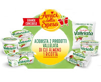 "Concorso Vallelata e Carrefour amici della spesa" : ogni giorno vinci Gift Card da 50€