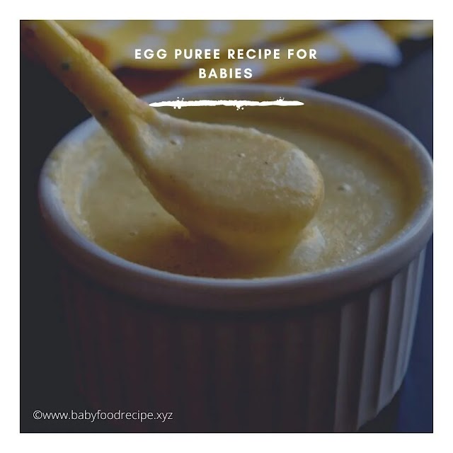 Egg Puree For Baby | Egg Puree | Baby Food      