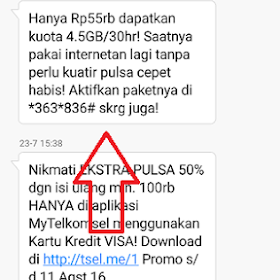 Paket Data Internet Murah 4,5GB Hanya 55Rb Dari Telkomsel