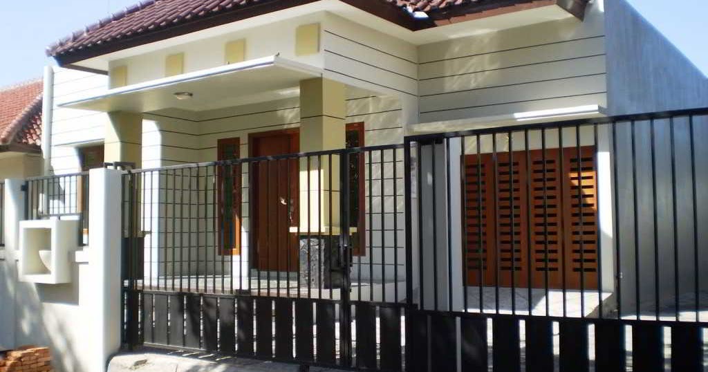 Bentuk Rumah  Sederhana  di  Kampung  Model Desain  Rumah  Aoep