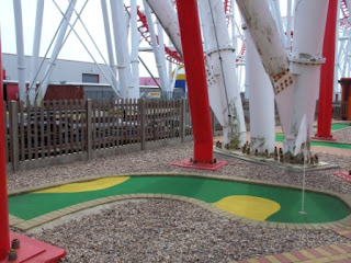 Crazy Golf at Fantasy Island in Ingoldmells, Lincolnshire