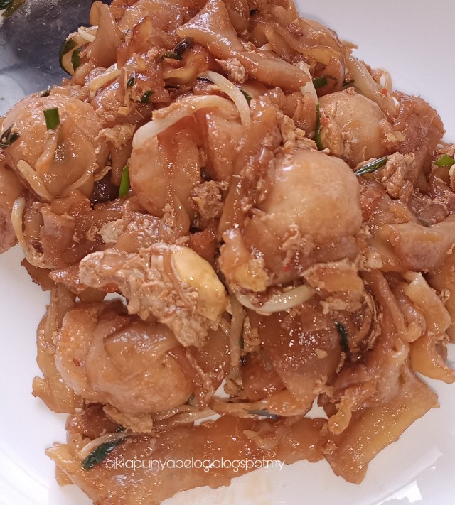 Jom masak kueh teow goreng paling simple tapi sedap.