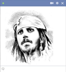 Captain Jack Sparrow Emoticon