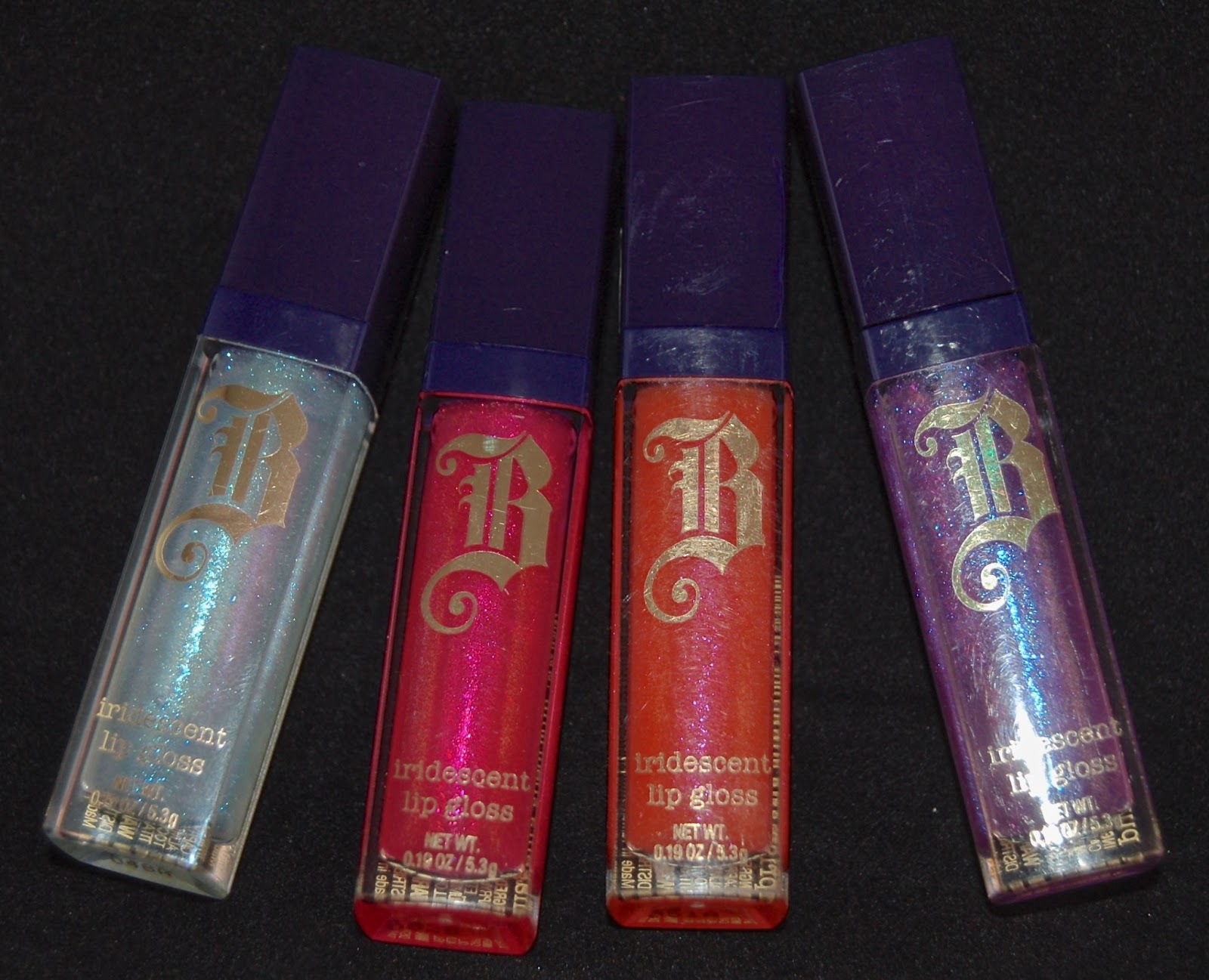 Left to right: Glacier Glam, Magenta Spectrum, Prismatic Sunburst ...