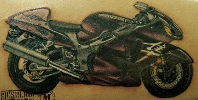 motorcycle tattoo