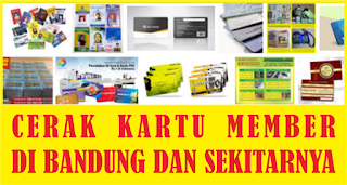 Cetak Member Card di Bandung dan Sekitarnya