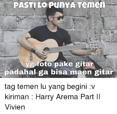 7 Meme 'Main Gitar' Ini Bikin Ketawa Gonjreng