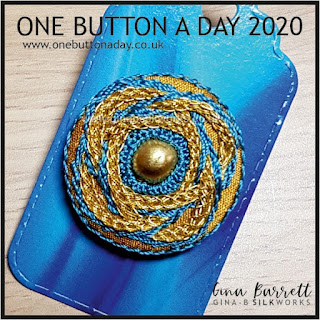 One Button a Day 2020 by Gina Barrett - Day 71: Kismet