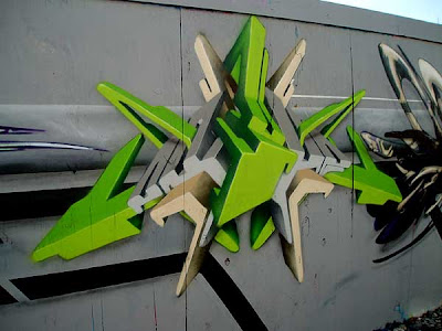 GRAFFITI ALPHABET,3D GRAFFITI ART