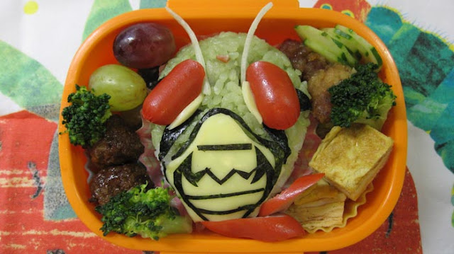 スカイライダーのキャラ弁