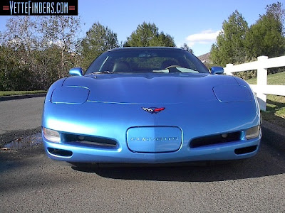 Corvette Coupe 2000 Nassau Blue Front Picture