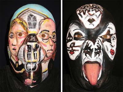 Unbelievably Hilarious Face Painting Art