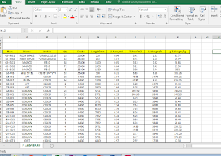 report material tekla