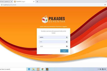 Download aplikasi Pilkades (Pemilihan Kepala Desa) Berbasis web