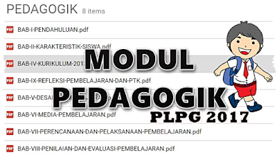 Download Materi Pedagogik untuk Persiapan PLPG Tahun 2017