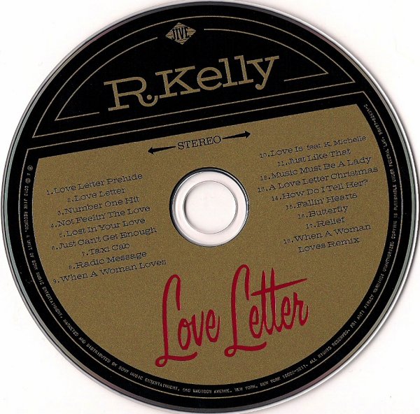 love letter r kelly album. R. Kelly Special Edition quot;Love