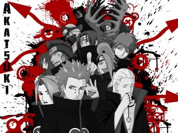 The pict of Akatsuki members