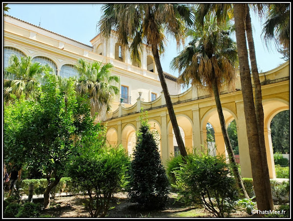 Séville Real Alcazar Jardins patio Palais