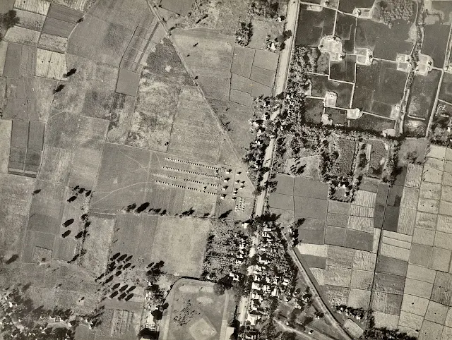 Aerial Photograph of United States Army maneuvers in Batangas, 1930.  Image source:  United States National Archive.