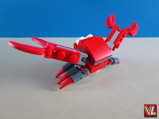 Set LEGO Creator 3in1 31088 Deep Sea Creatures - Tubarão com caranguejo e tesouro