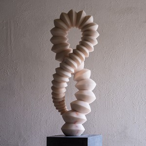 Coy: PORTUGUESE MARBLE, 2013: W 40cm, H 122 cm, D 31 cm; SOLD