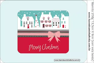 Retro Christmas: Free Printable Candy Bar Labels.