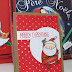 Christmas card with Santa by MFT