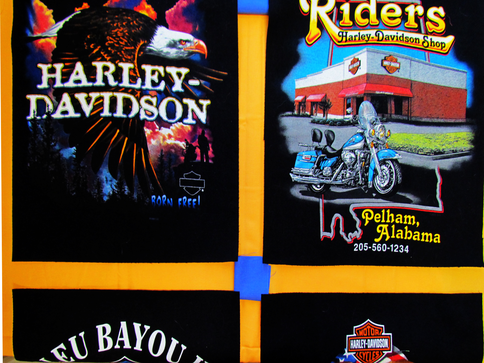 Harley T-Shirts From around the World