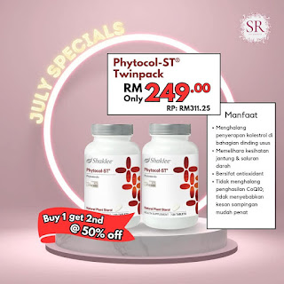 Promosi Shaklee Julai Phytocol ST 2023