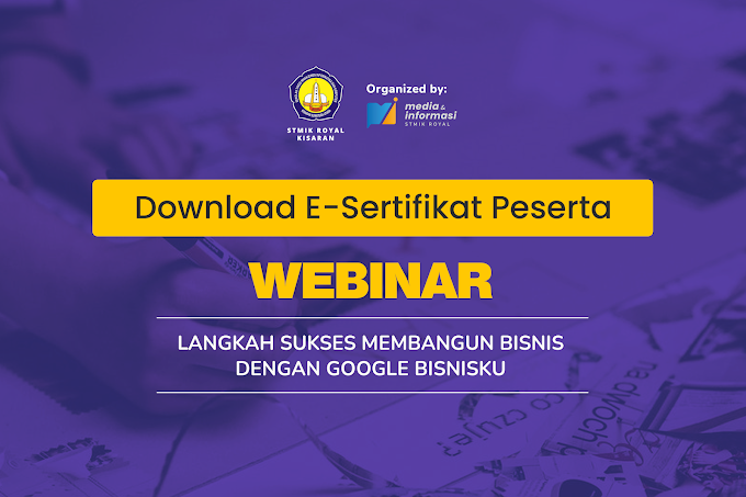 Download! E-Sertifikat Peserta Webinar Google Bisnisku!