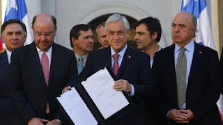 Presidente Piñera presenta agenda legislativa indígena que contempla impulsar el desarrollo regional y combatir la delincuencia en La Araucanía.