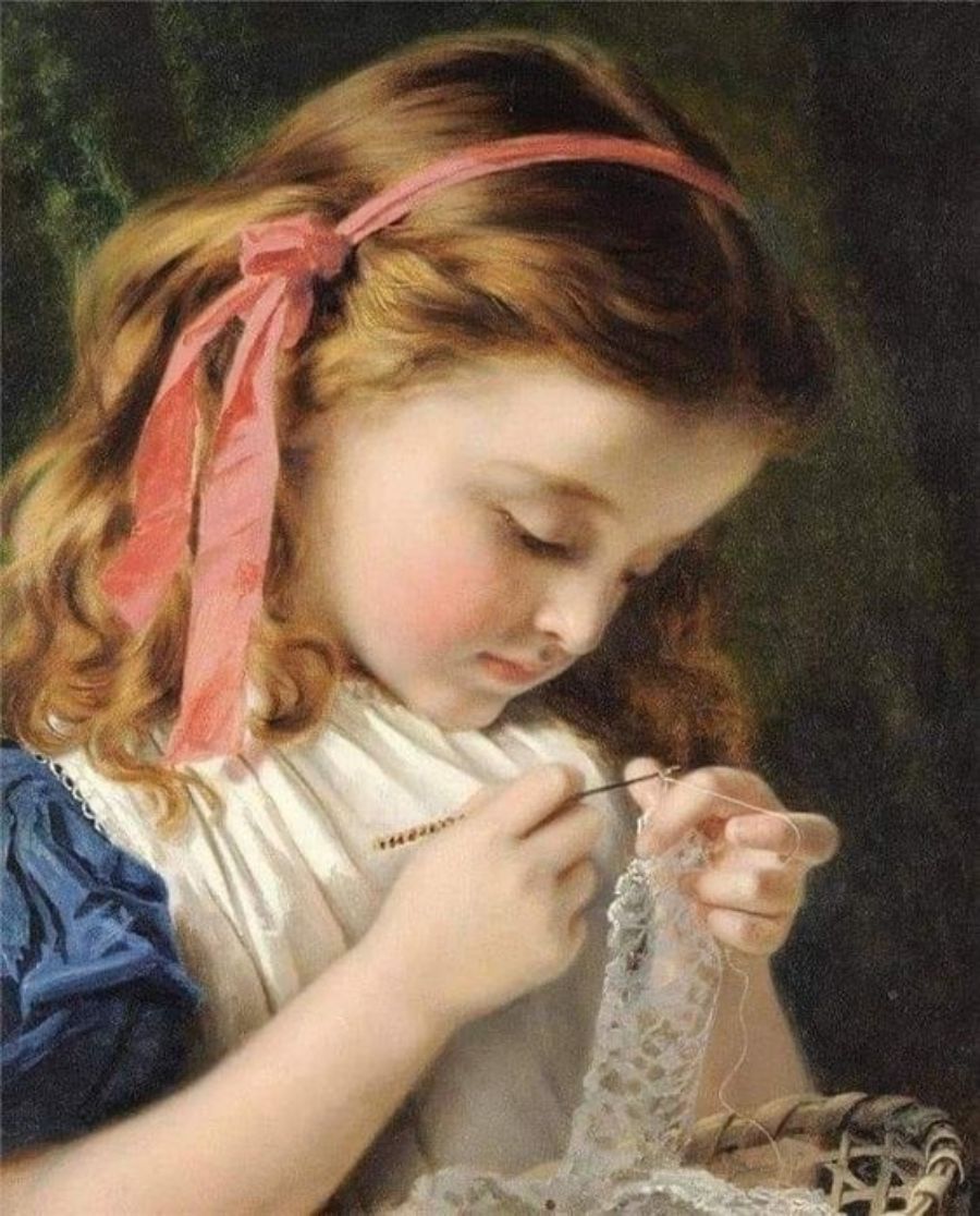 "The Little Lacemaker"